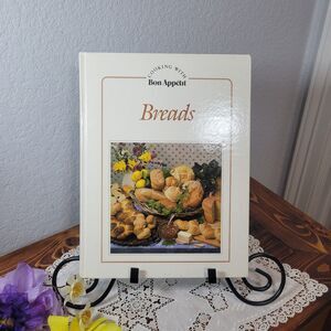 Vtg Cooking with Bon Appetit Breads HC cookbook The Knapp Press 1985 USA
